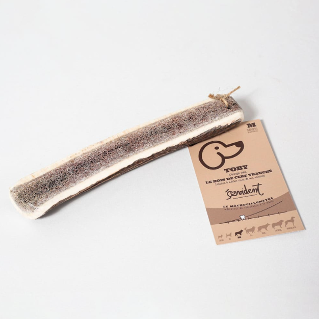Bois de mastication conçu pour les petits et grands chiens