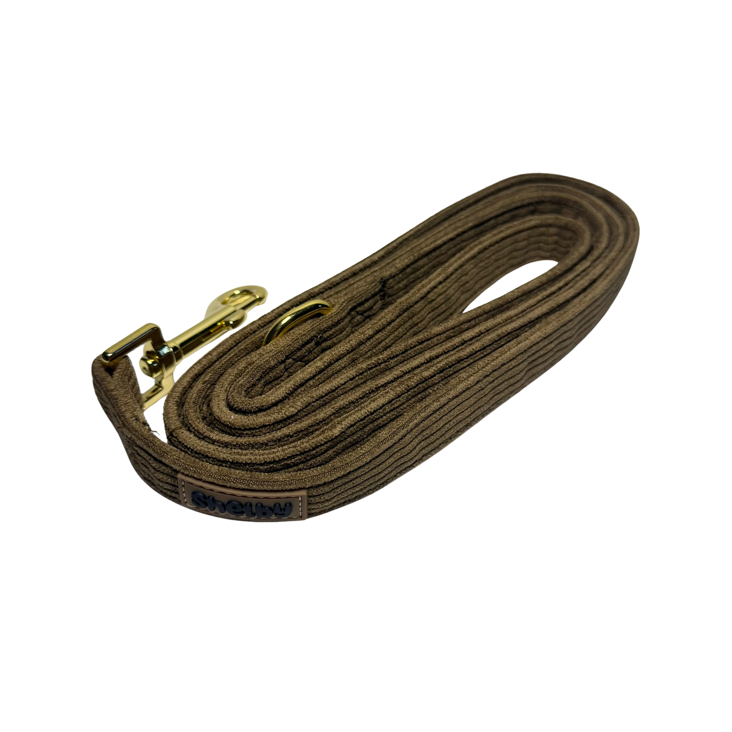 Laisse pour ballade chiens couleur chocolat