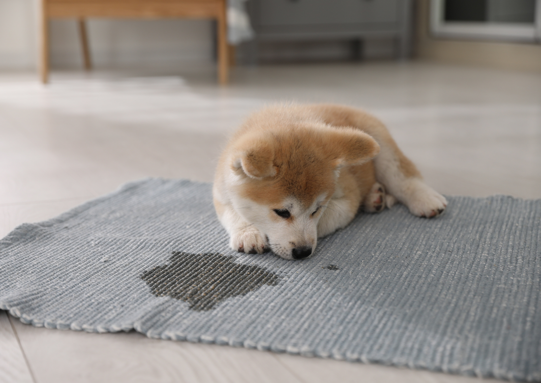 Chiot apprentissage de la propreté