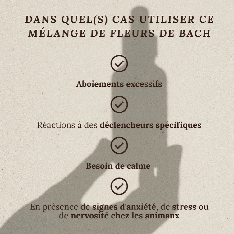 Fleurs de Bach Aboiements Excessifs Sans Alcool - 30 Ml