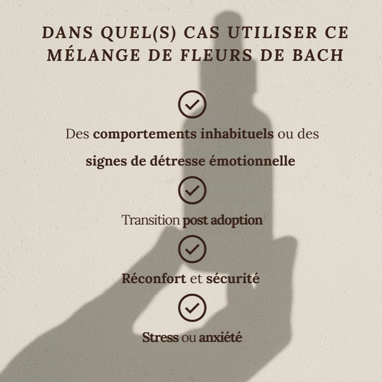 Fleurs de Bach Animaux et Adoption SANS ALCOOL - 30 ml