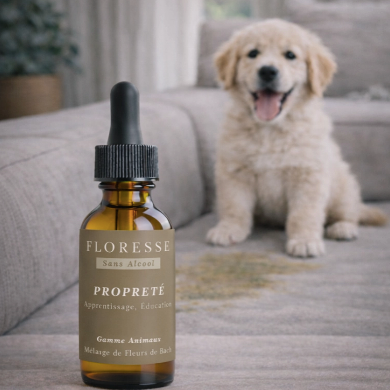 Fleurs de Bach Animaux et Propreté SANS ALCOOL - 30Ml