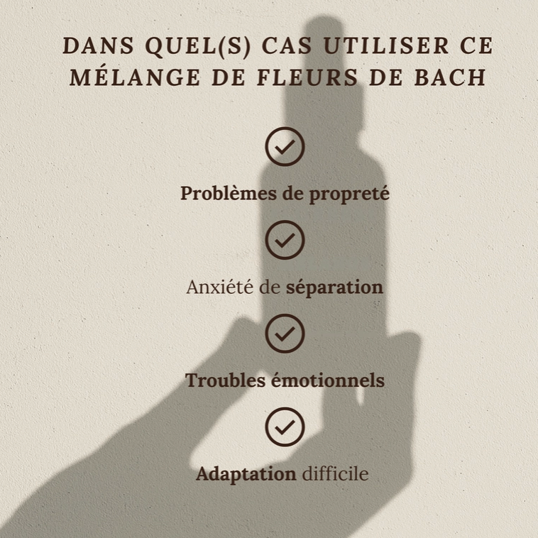 Fleurs de Bach Animaux et Propreté SANS ALCOOL - 30Ml