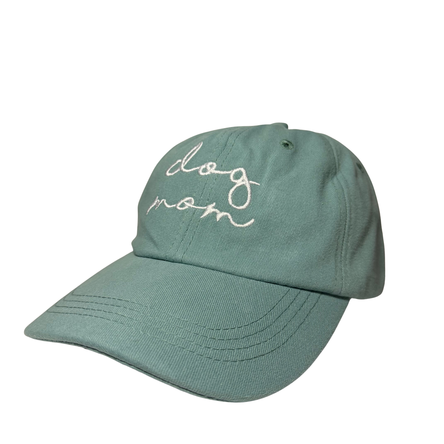 Casquette Dog Mom bleu ajustable confortable
