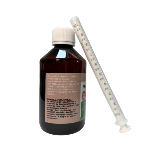 Complément phytothérapie anti-allergies pour chien et chat 250ml
