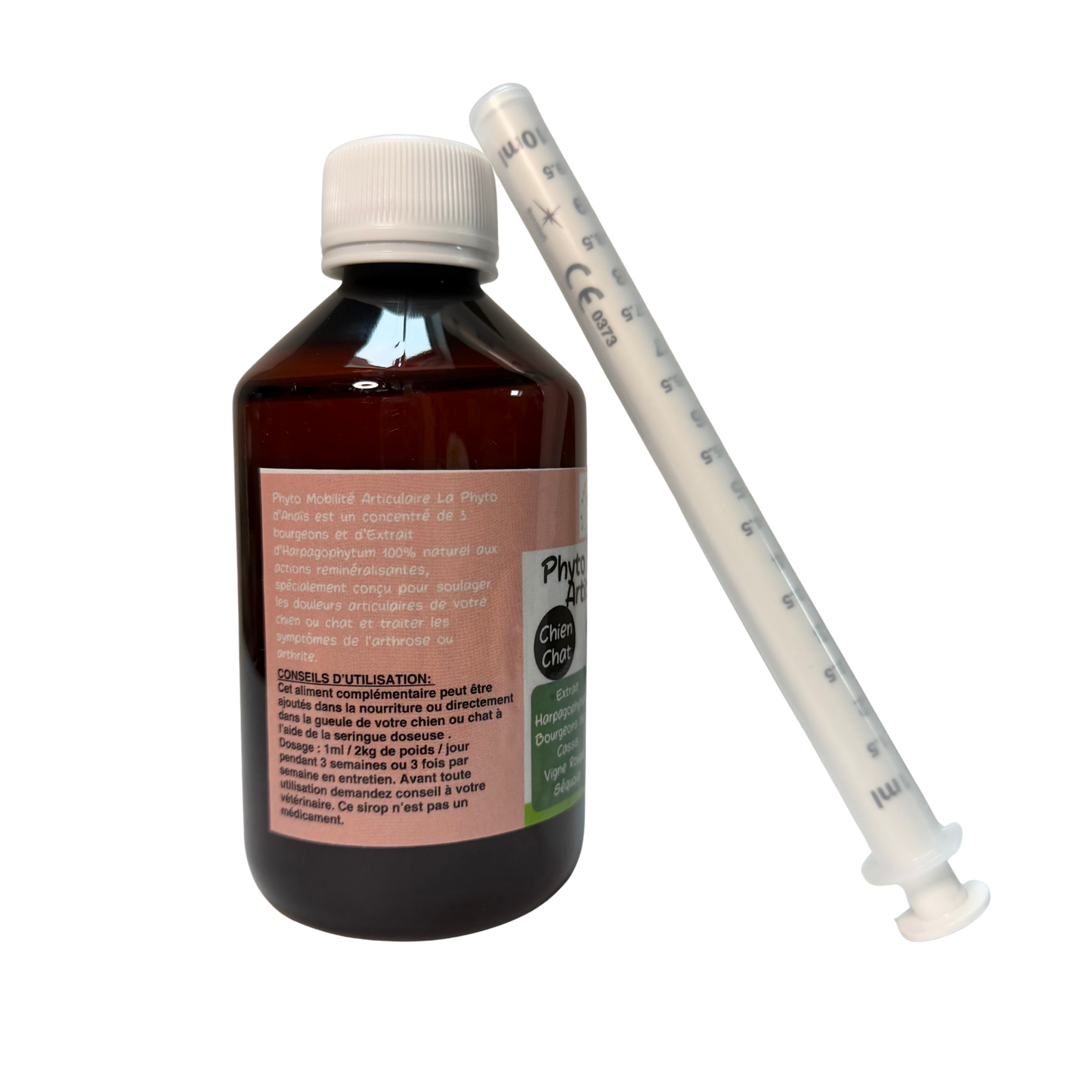 Complément phytothérapie mobilité articulaire pour chien et chat 250ml
