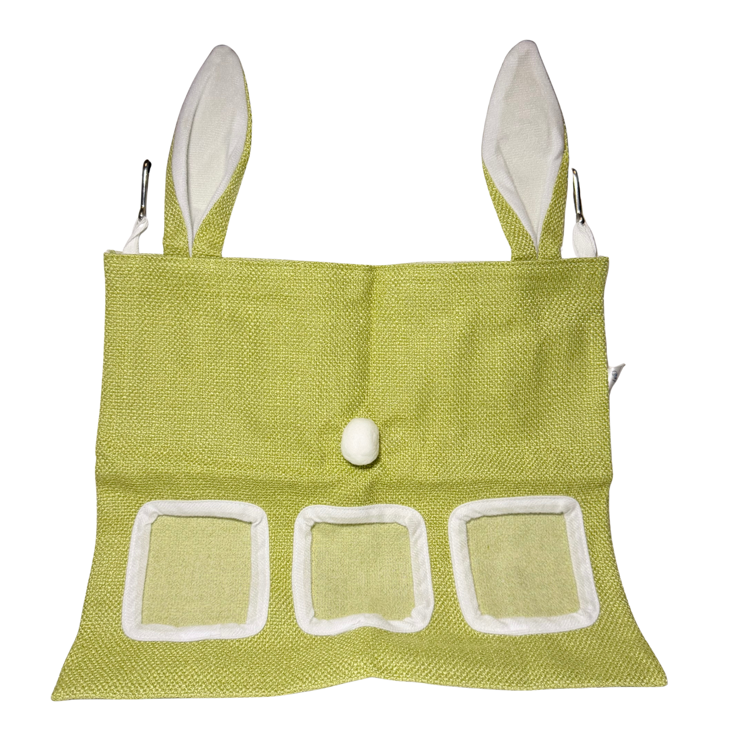 Distributeur de foin pour lapin sac suspendu hygiénique
