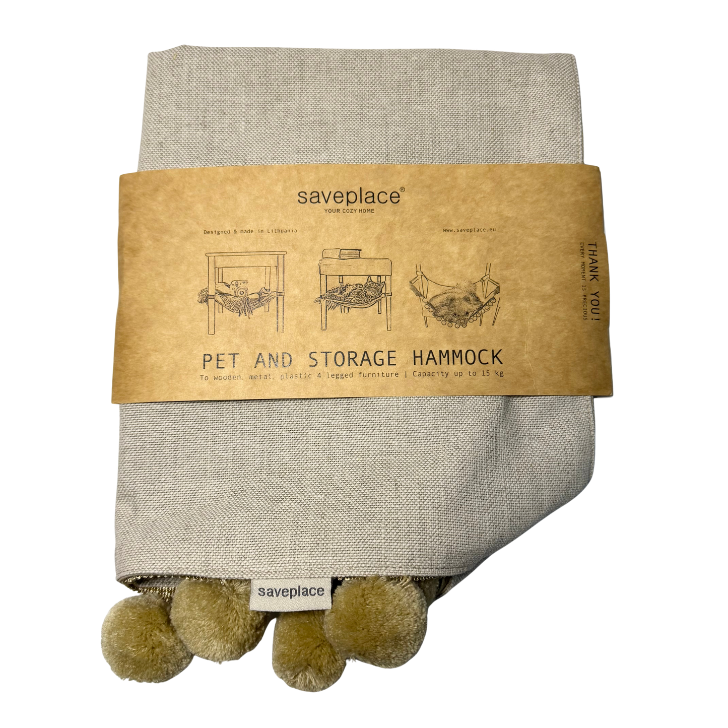 Hamac nature chat chien lapin confortable et relaxant
