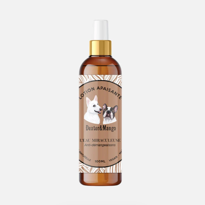 lotion naturelle qui apaise votre poilu !